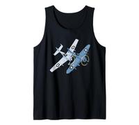 WW2 Fighter Planes Tshirt B-17 P51 Mustang F4U Corsair Débardeur