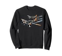 WW2 Fighter Planes Tshirt B-17 P51 Mustang F4U Corsair Sweatshirt