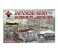 Ww2 Japanese Army Aviation Pilots A.grcr - 1:72e - Red Box