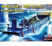 HobbyBoss – U.S. LCM-3 USN – Bateau de débarquement – 1:48e