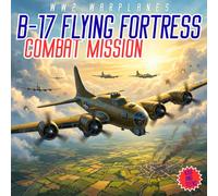 WW2 Warplanes: B-17 Flying Fortress Combat Mission: A Story Style Coloring Book of One Dangerous Bomber Mission | For Kids And Teens