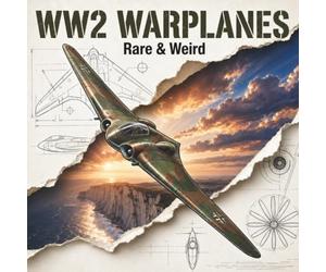 WW2 Warplanes: Rare & Weird: 25 Unusual, Experimental, and Forgotten Aircraft of World War II | Warbirds Coloring Collection for Kids and Teens | 25 Historic Aircraft to Color from Five Nations.