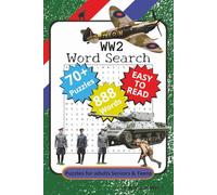 WW2 Word Search Book:: 70+ Word Search Puzzles with Easy to Read Print about WW2, war, d-day and soldiers For Anxiety Relief and relaxation | 6x9 inches, 111 p