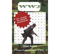 WW2 Word Search Puzzle Book: Puzzle Book with Easy to Read Print about WW2, Military, Aircraft, and More | 6x9 inches, 50+ Puzzles | Gift for Vacations, Holidays, and Leisure Times