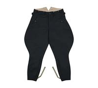 WW2 WWII German Allgemeine Elite M32 Officer/General Black Gabardine Breeches-5XL
