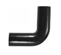 WWANBGIA Coupleur de Tuyau en Silicone, coude à 90 degrés, for Tube de Refroidisseur intermédiaire, Mise à Niveau Polyvalente du système de Refroidissement Automobile, 1 pièce(32mmx42mm)