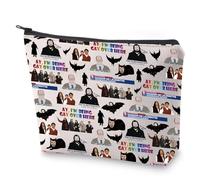WWDIS Trousse de maquillage en toile avec fermeture éclair pour fans de JC, Dernières nouvelles