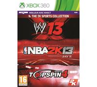 Wwe 13 + Top Spin 4 + Nba 2k13 Xbox 360