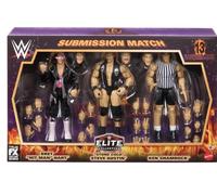 WWE Bret The Hitman Hart Stone Cold Steve Austin Ken Shamrock 2026 Wrestlemania Lot de 3 figurines de lutte Mattel Elite Collection 33 cm