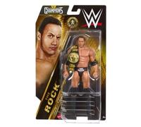 WWE Champions The Rock with Attitude Era Championship Belt Figurine de base 15,2 cm