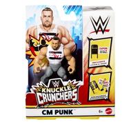 WWE CM Punk (chemise blanche) Knuckle Crunchers 10