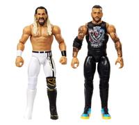 WWE Figurines Main Event Showdown – CM Punk vs Seth "Freakin" Rollins – Pack de 2 – 15 cm