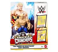 WWE Cody Rhodes (collants bleus et garde-corde) Knuckle Crunchers 10