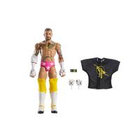 WWE Élite CM Punk Figurine articulée de 15 cm à collectionner avec accessoires, Series 113, 25 points d’articulation et mains interchangeables