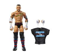 Mattel Figurine articulée WWE Élite CM Punk 15 cm - Series 115, 25 pts, mains interchangeables JCH99