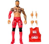 Mattel WWE Elite Figurine et accessoires, série #106 Jey USO 15,2 cm à collectionner avec 25 points d'articulation et mains interchangeables