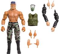 WWE Elite Figurine SummerSlam Hulk Hogan avec accessoire et pièces Mr. Perfect Build-A-Figure