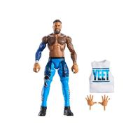 Mattel Figurine articulée WWE Elite Jey USO 15 cm – Series 114, 25 points, mains interchangeables