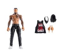 WWE Élite Jimmy USO Figurine articulée de 15 cm à Collectionner avec Accessoires, Series 114, 25 Points d’Articulation et Mains interchangeables, JCH94