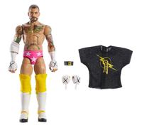 WWE Élite CM Punk Figurine articulée de 15 cm à Collectionner avec Accessoires, Series 115, 25 Points d’Articulation et Mains interchangeables, JCH99