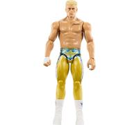 WWE Figurine articulée Cody Rhodes de 15 cm avec 14 points d’articulation et apparence réaliste (les styles peuvent varier), JGD46