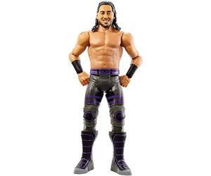 Wwe Figurine Articulée de Catch, Mustafa Ali 17 Cm en Tenue de Combat, Jouet pour Enfant, Gcb88