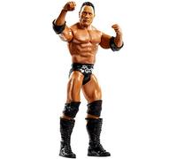 Wwe Figurine Articulée de Catch, The Rock 17 Cm en Tenue de Combat, Jouet pour Enfant, Gcb80