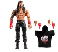 WWE Figurine articulée Élite Roman Reigns de 15 cm à Collectionner, avec Accessoires, série 120, 25 Points d’Articulation et Mains interchangeables, JCJ30