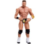 WWE Figurine articulée Main Event LA Knight de 15 cm à collectionner avec 10 points d’articulation et apparence réaliste, JCV47
