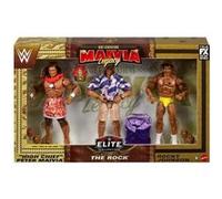 WWE Generation Maivia Legacy Elite Collection The Rock Lot de 3 figurines G