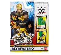WWE Knuckle Crunchers Figurine 10cm - Figures Rey Mysterio + Accessoire