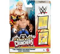 WWE Knuckles Crunchers Figurine articulée 10cm - Figures Cody Rhodes (The American Nightmare) + Accessoire