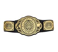 WWE Live Action Ceinture Championnat de Catch, Ceinture Reglable Imitation Cuir avec Medailles en Metal, Jouet pour Enfant das 8 ans, GRT40 Exclusivité sur Amazon