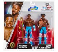 WWE Lot de 2 figurines Kofi Kingston et Xavier Woods/Toys
