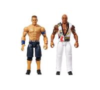 WWE Main Event Showdown - Figurines The Rock Final Boss vs John Cena 2-Pack 15 cm