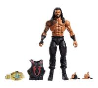 WWE Mattel Roman Reigns Elite Collection Deluxe Action Figure d'action avec des dtails faciaux ralistes