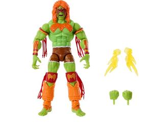 WWE Mattel x Street Fighter Ultimate Warrior As Blanka Figurine articulée avec accessoires, à partir de 8 ans, JLD78 15,2 cm