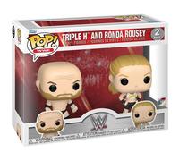 Wwe Pack 2 Pop! Vinyl Figurines Rousey/Triple H 9 Cm
