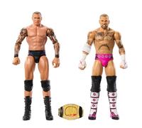 WWE Randy Orton et CM Punk Coffret de 2 figurines articulées et accessoire à collectionner, JCV71