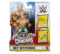 WWE Rey Mysterio Knuckle Crunchers 6 Figurine de lutte Vert