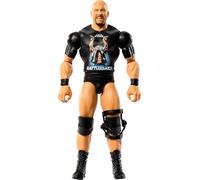 WWE « Stone Cold » Steve Austin Figurine articulée de 15 cm à collectionner, Main Event Series 152, 10 points d’articulation et look réaliste, JCV32