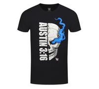 WWE Stone Cold Steve Austin Smoking 3:16 T-shirt noir pour homme, Noir , XXL