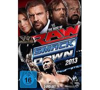 JOHN CENA/TRIPLE H/CM PUNK/+ - THE BEST OF RAW/SMACKDOWN 2013 3 DVD NEUF