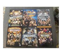 Wwe Wrestlemania Collection X 6 Dvd - Catch, Sports Entertainment