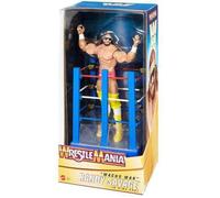 WWE Wrestlemania Moments Macho Man Randy Savage & Ring Cart