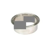 WWECCQIJ Convient pour tube de 89 mm O/D x 8,9 cm Tri Clamp 106 mm Virole O/D x 40 mm de hauteur en acier inoxydable 304 raccord de tuyau de soudure