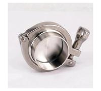 WWECCQIJ Lot de 3 embouts de soudure en acier inoxydable 304 de 51 mm + trois colliers de serrage + joint en silicone + embout