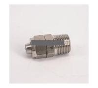 WWECCQIJ Qiuck Fit Hose O.DxI.D 6 x 4 mm-1/8 mâle en acier inoxydable 304 Raccord rapide Raccord rapide