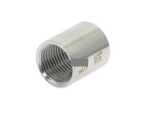WWECCQIJ Raccord de tuyau d'eau en acier inoxydable SS 304 1/8" 1/4" 3/8" 1/2" 3/4" 1" 1-1/4" 1-1/2" Raccord de tuyau fileté femelle droit (DN20)