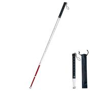 WWERTYY Canne télescopique pour Aveugle de 125 cm, idéale pour Les Personnes malvoyantes, en Alliage de Titane, rétractable (7 Sections, 125 cm/50,7 Pouces)
